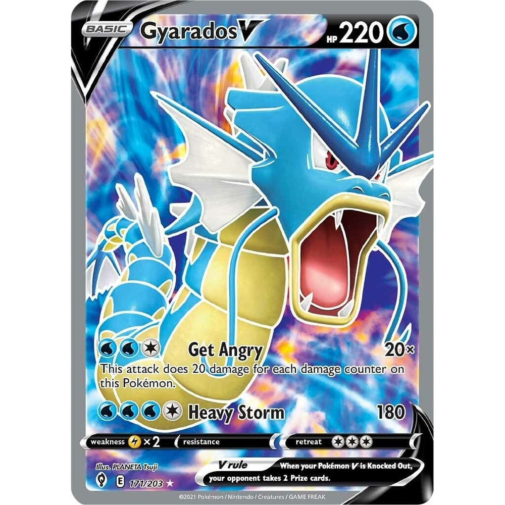 Gyarados V (Art Complet) (171/203) (SWSH07)