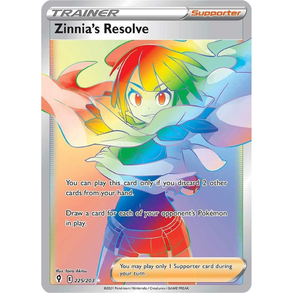 Zinnia's Resolve (Secrète) (225/203) (SWSH07)