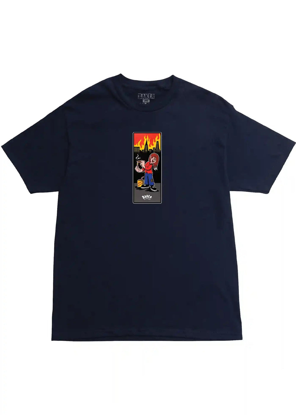 T-shirt Baker "Lampwick" - Marine