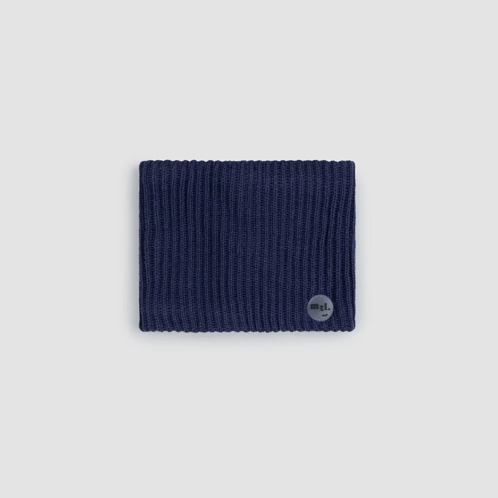 Ribbed Neck Warmer | Blue | Miles The Label