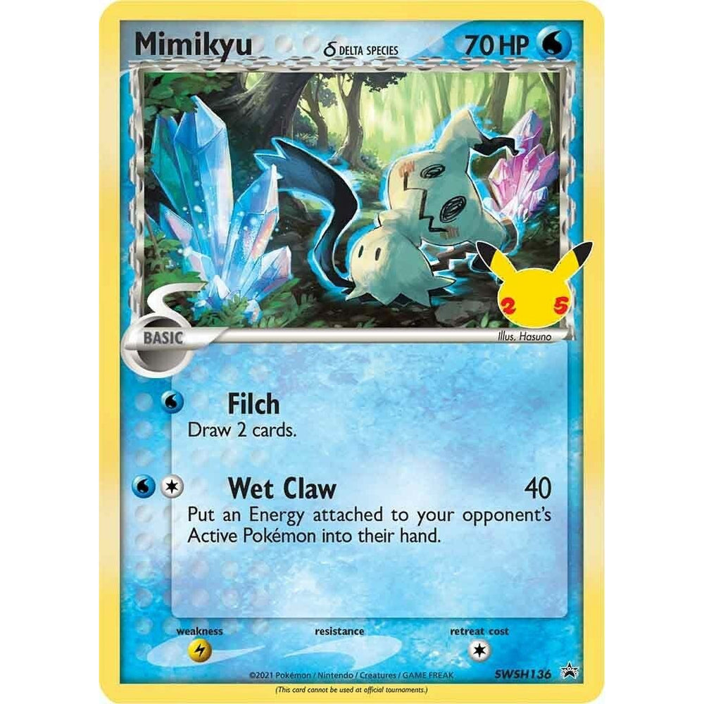 Mimikyu (Delta Species) - SWSH136 (SWSH136) (SWSD)