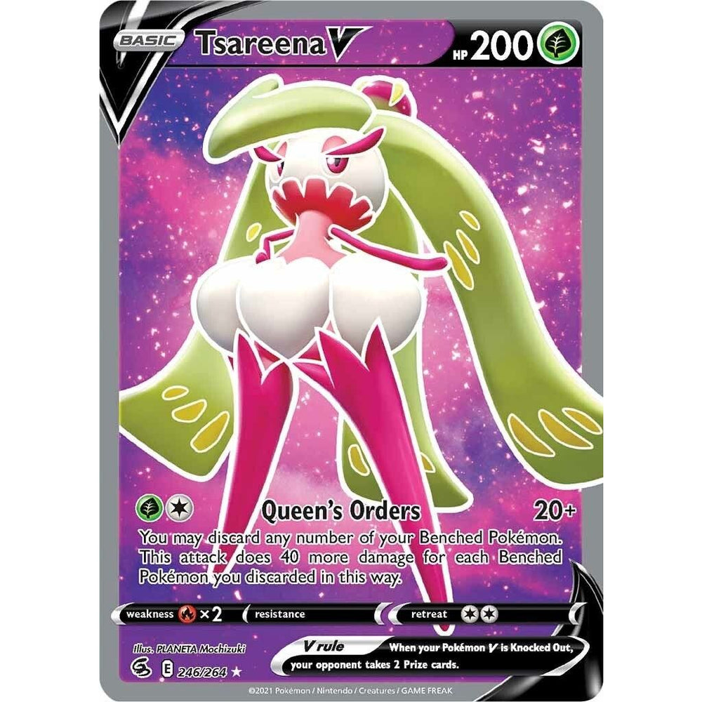Tsareena V (Full Art) (246/264) (SWSH08)