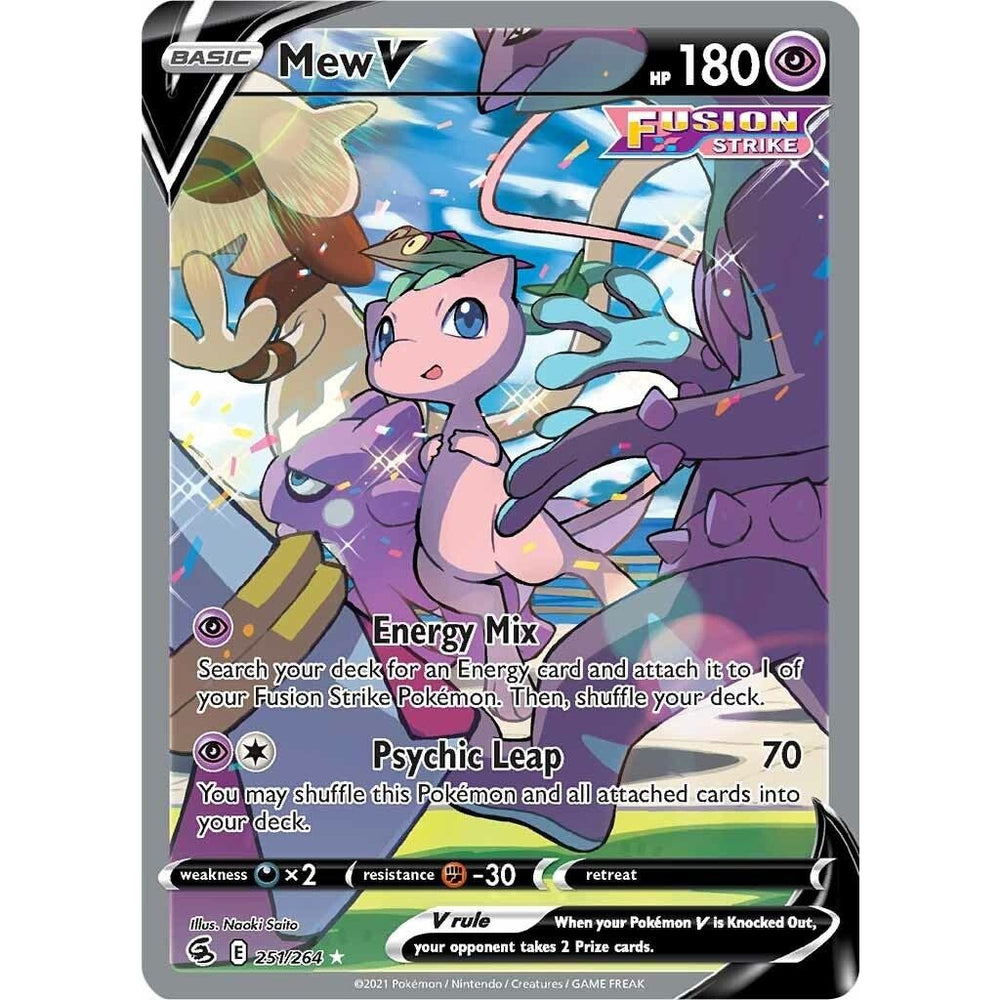Mew V (Art Alternatif Complet) (251/264) (SWSH08)