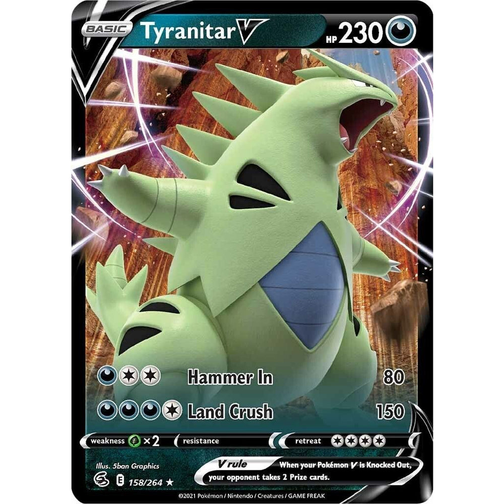 Tyranitar V (158/264) (SWSH08)