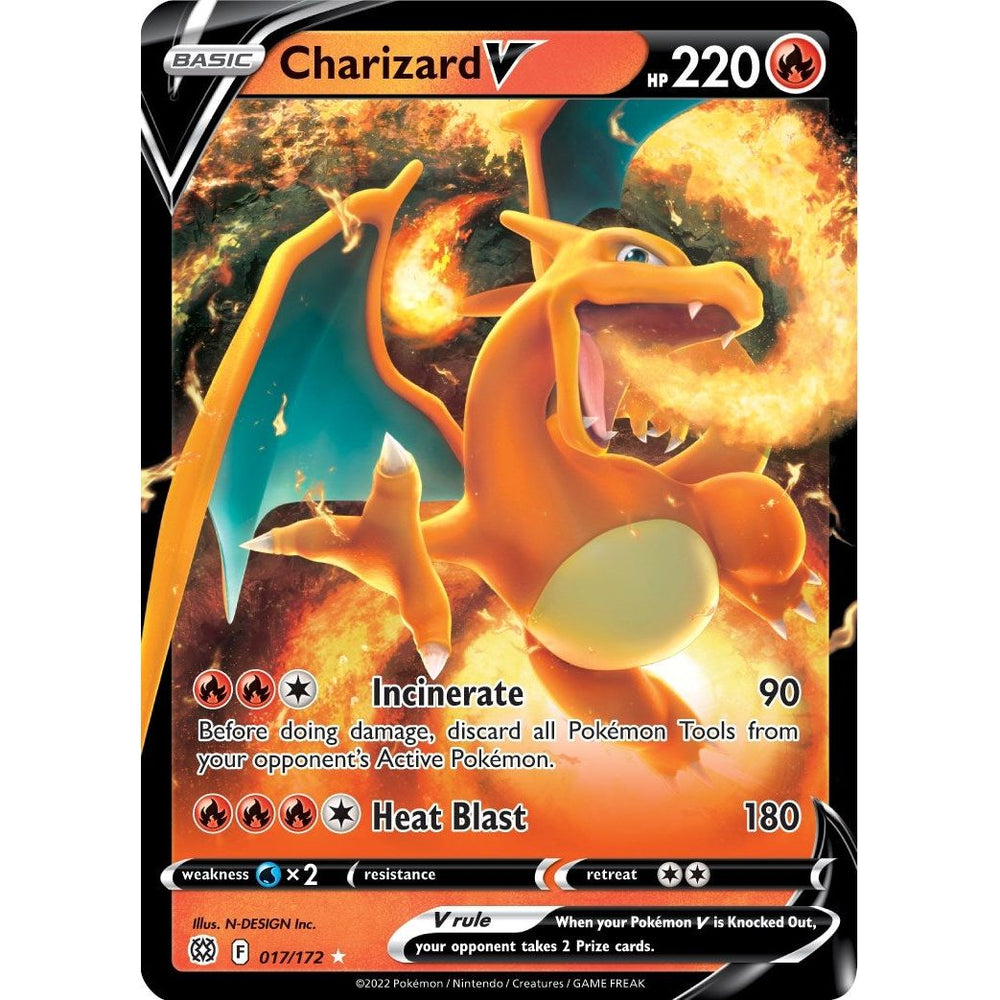 Charizard V (017/172) (SWSH09)