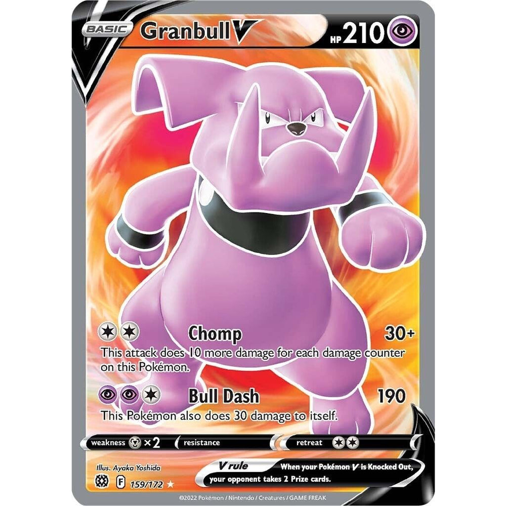 Granbull V (Full Art) (159/172) (SWSH09)