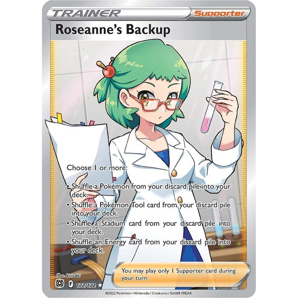 Roseanne's Backup (Full Art) (172/172) (SWSH09)