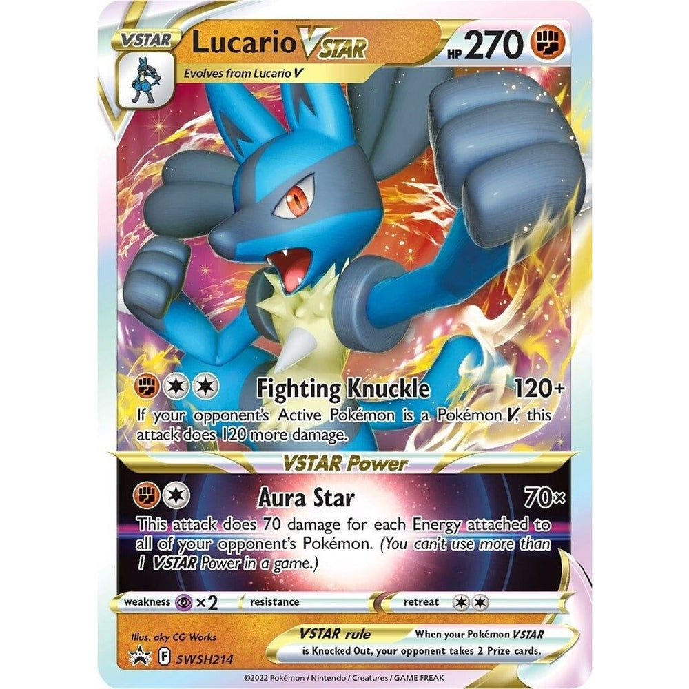 Lucario VSTAR - SWSH214 (SWSH214) (SWSD)