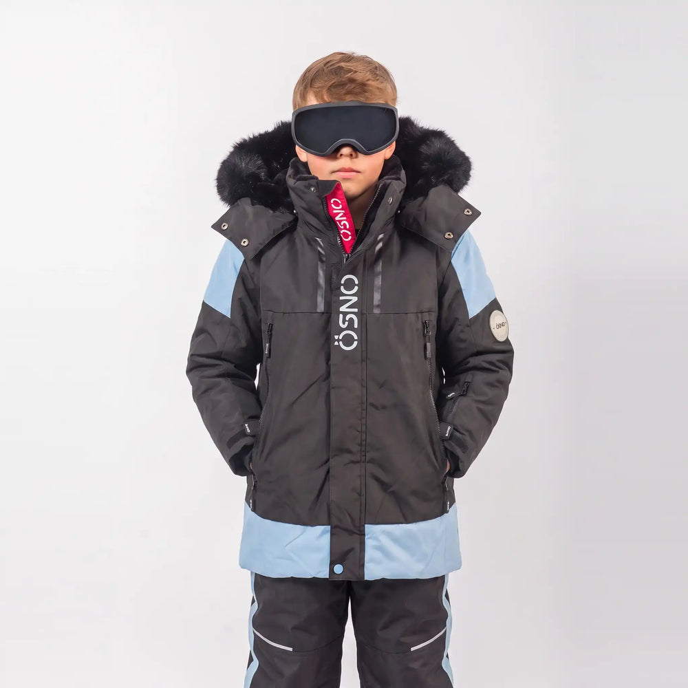 PRÉCOMMANDE : Ensemble de neige de luxe Léo - Manteau et Pantalon de neige