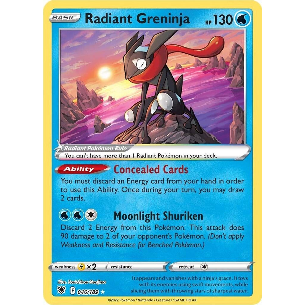 Radiant Greninja (046/189) (SWSH10)