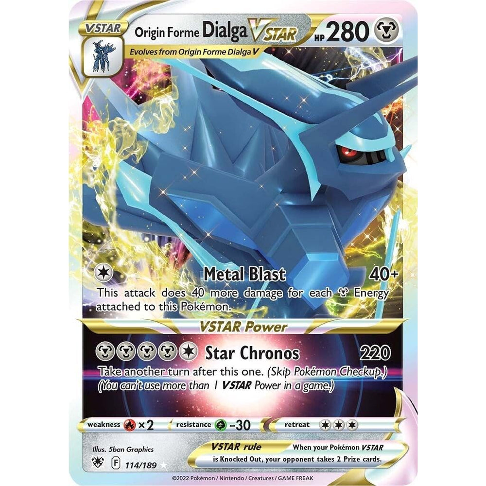 Origin Forme Dialga VSTAR (114/189) (SWSH10)