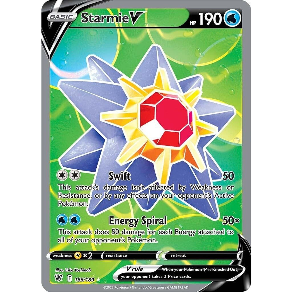 Starmie V (Art Complet) (166/189) (SWSH10)