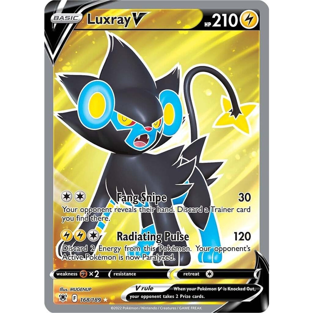 Luxray V (Full Art) (168/189) (SWSH10)