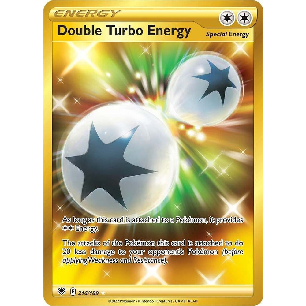 Double Turbo Énergie (Secrète) (216/189) (SWSH10)