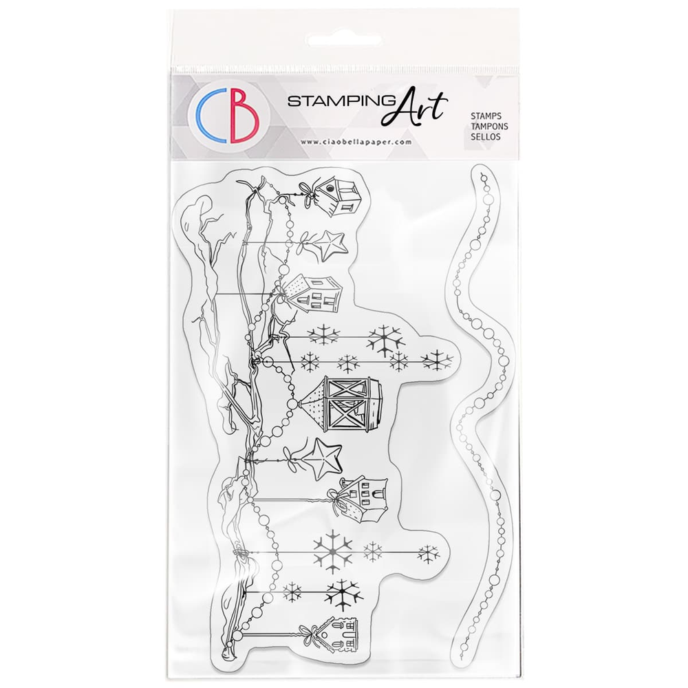 Ciao Bella Clear Stamp Set 10x15 cm Décorons