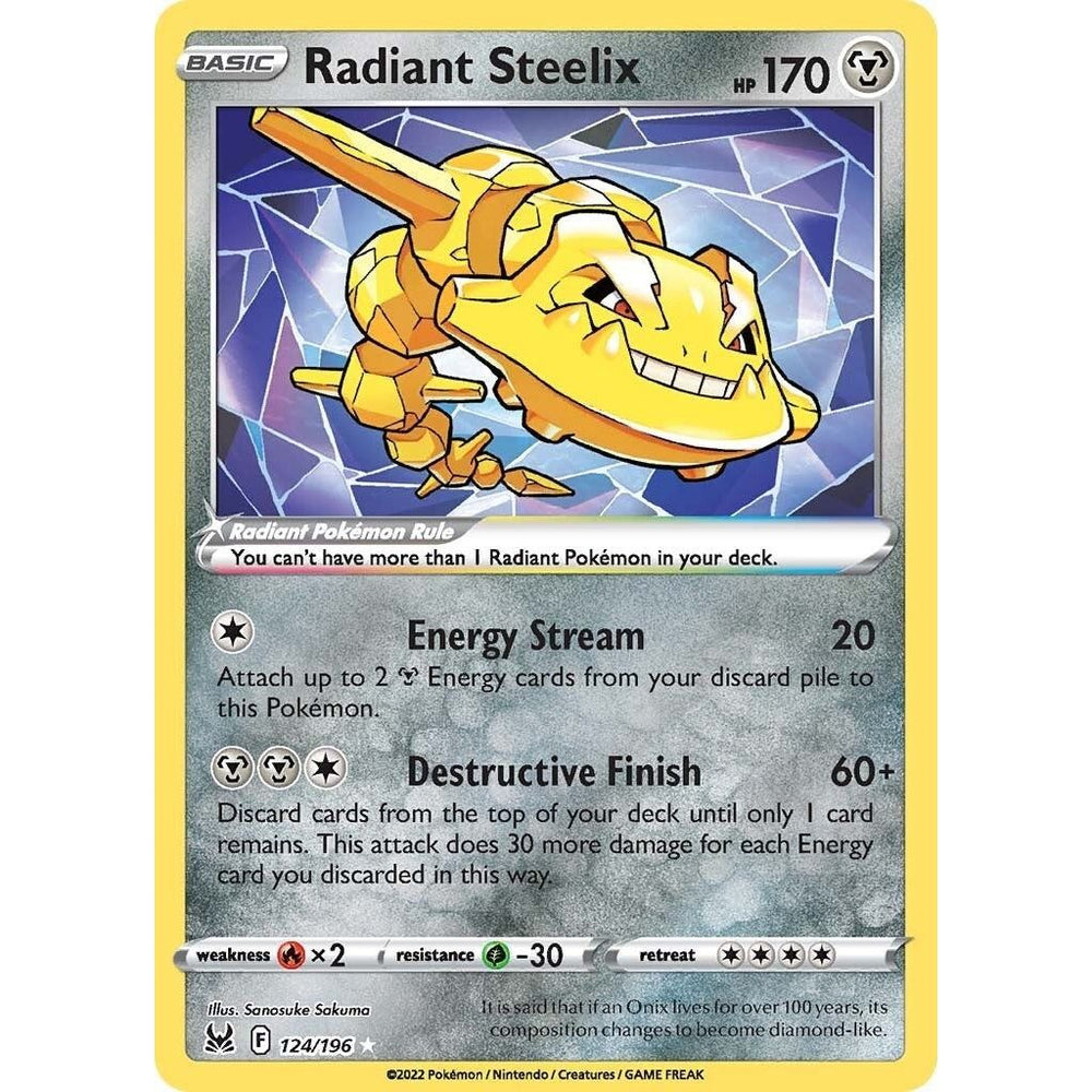 Steelix Radieux (124/196) (SWSH11)