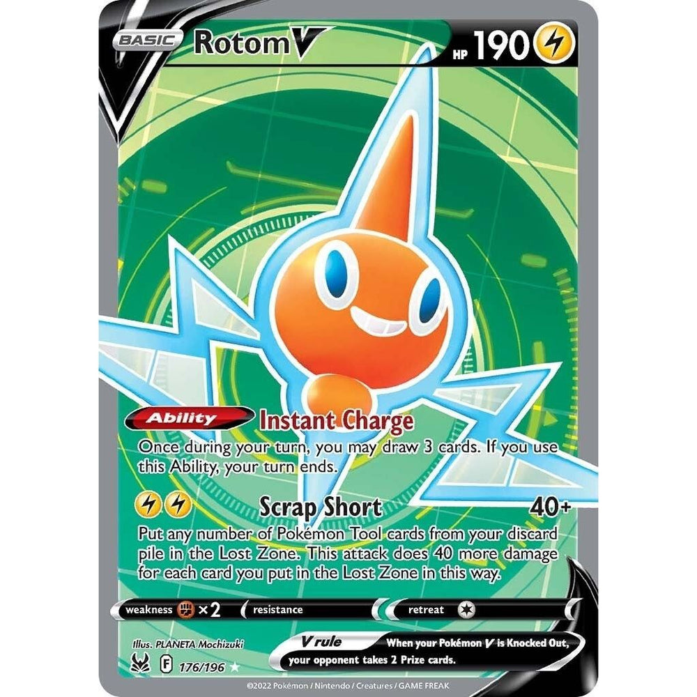 Rotom V (Art Complet) (176/196) (SWSH11)