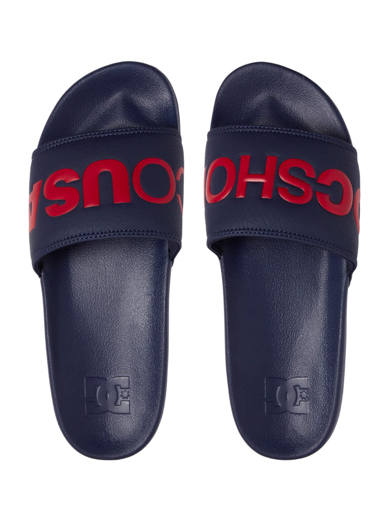 Sandales 'Brand Name' de DC Shoes - Marine/Rouge