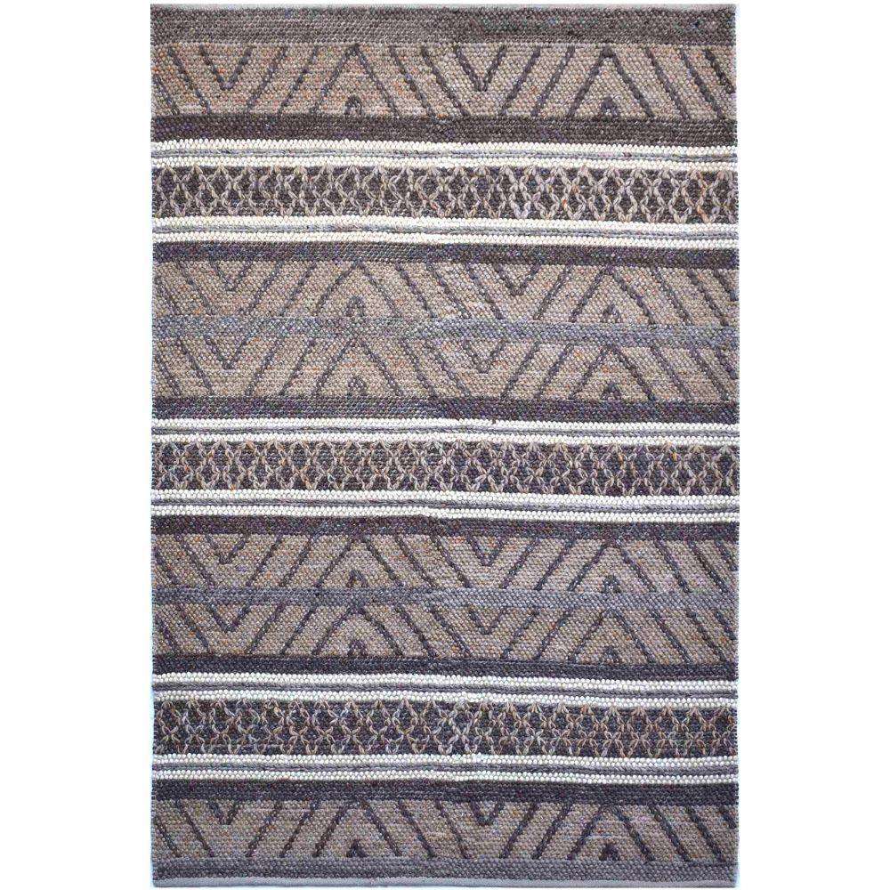 Tapis Jade Tissé en Laine 6X9
