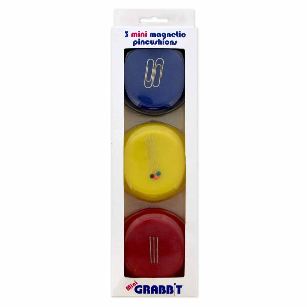 Grabbit (3) Mini Pincushions Magnétiques