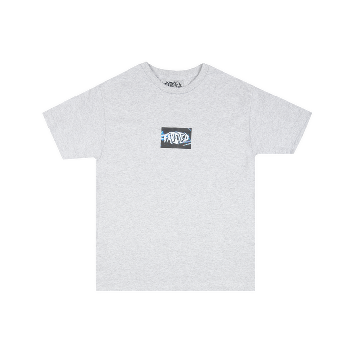 Frosted Skateboards 'Static Logo' Tee - Heather Grey