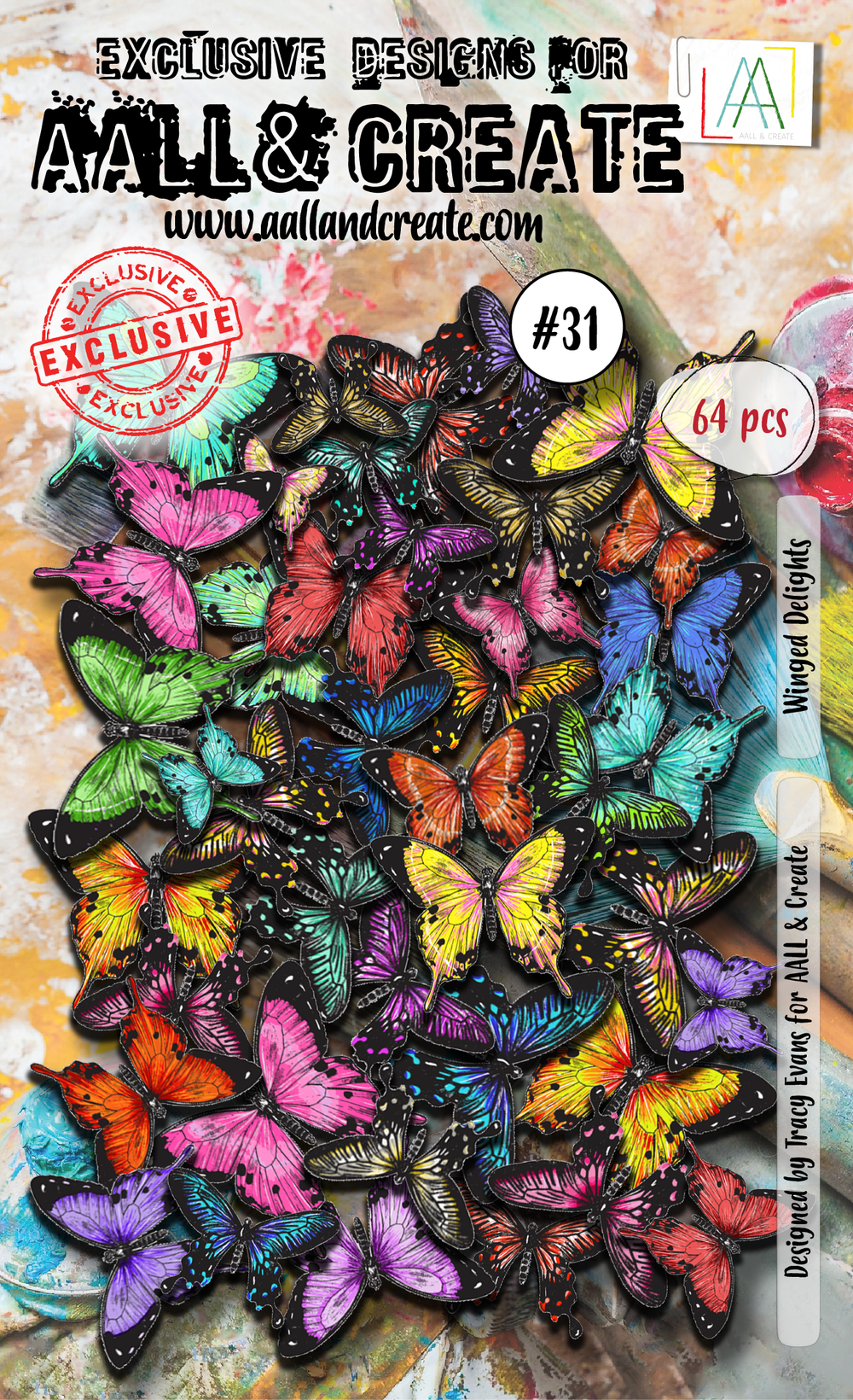 AALL and Create Ephemera Die-Cuts - 31 - Winged Delights — Ecstasy Crafts