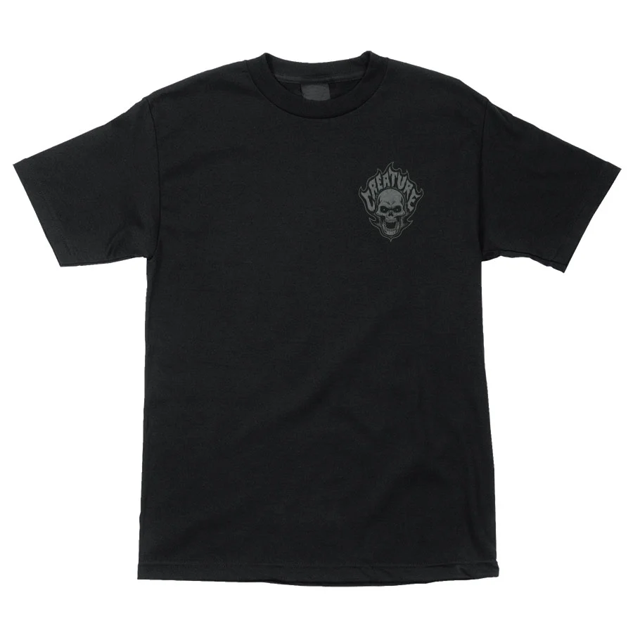 T-shirt 'Bonehead' de Creature - Noir