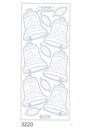 Autocollants Stitch by Design - Clochettes