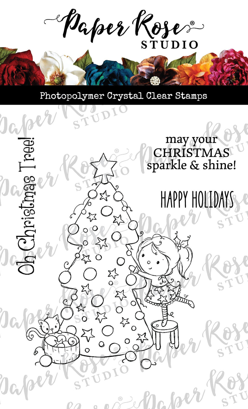 Tampon transparent « O Christmas Tree » 32667