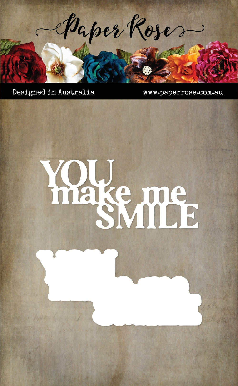 Matrice de découpe métal Tu me fais sourire 33840