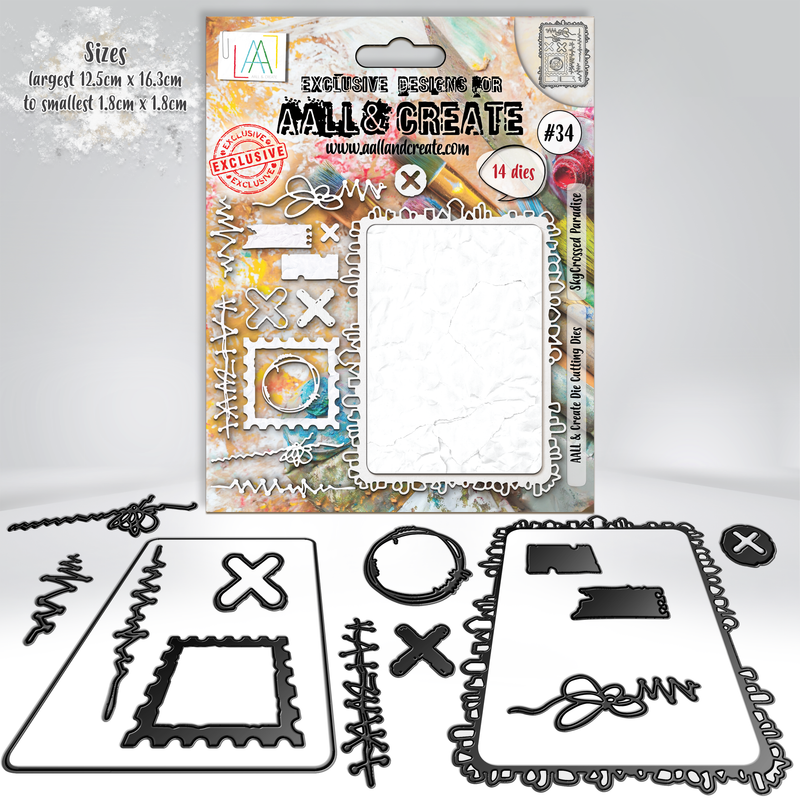 AALL and Create #34 - Die-Cutting Die Set - SkyCrossed Paradise — Ecstasy Crafts