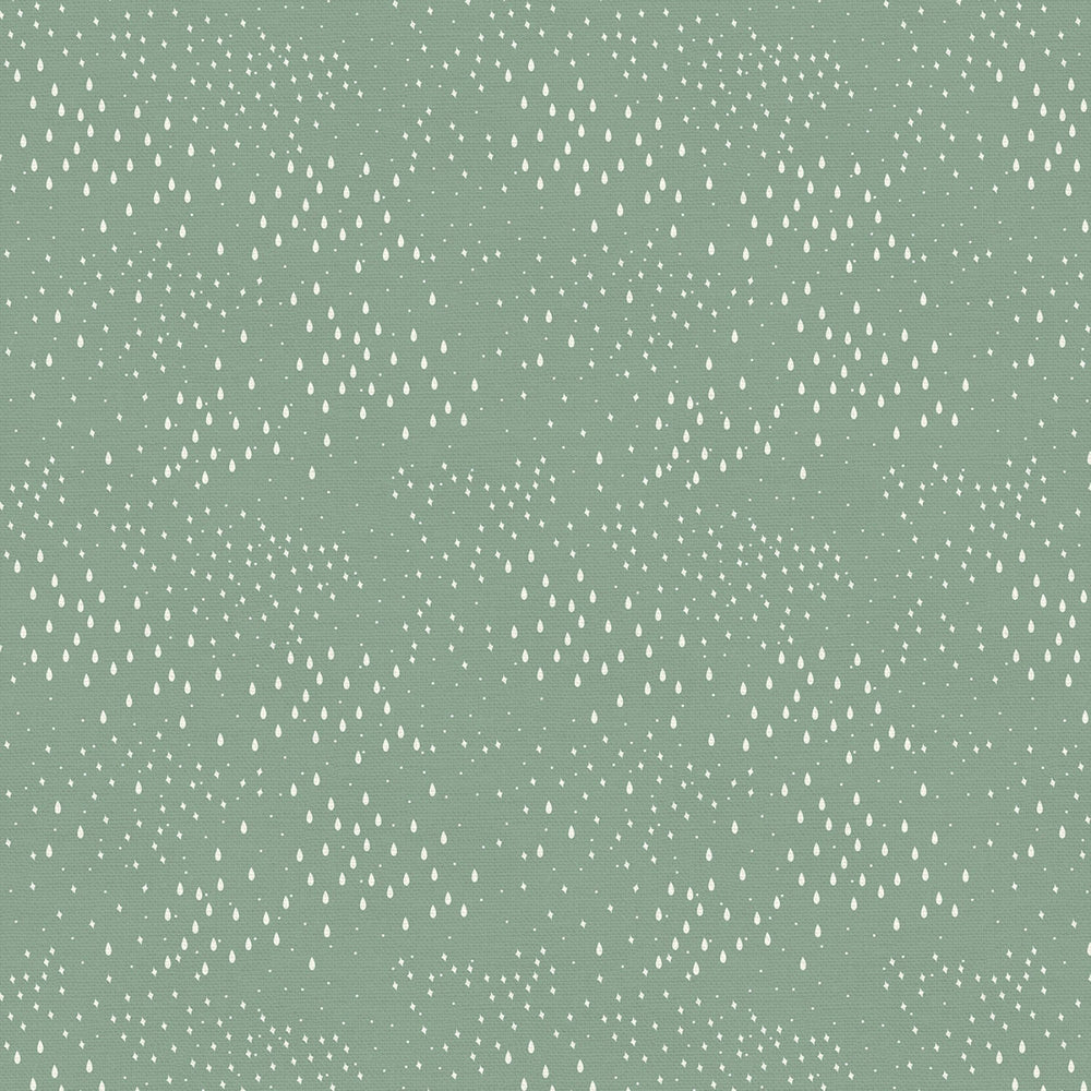 Aventures Célestes Double Gaze - Pluie d'Étoiles - Sauge