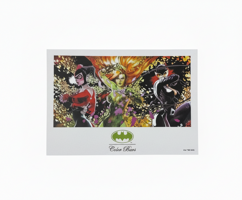 Autocollant 'Girl Power' x Batman - Couleurs Variées