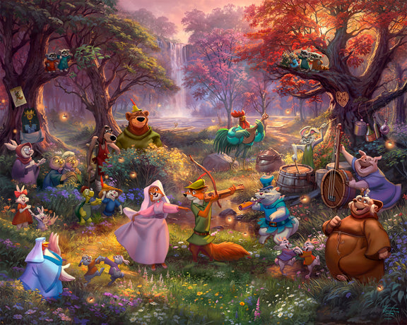 Robin Hood 36inch Disney Panel — Cottage Quilting Ltd.