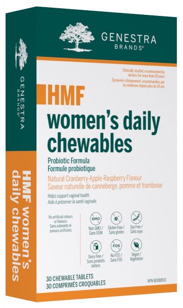 HMF Women's Daily Chewables — Unytii - Suppléments et Produits Naturels