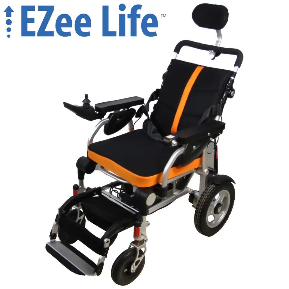 3G Platinum Folding Electric Wheelchair CH4088 - Fauteuil roulant électrique léger et portable avec dossier inclinable pour les besoins de mobilité au Canada