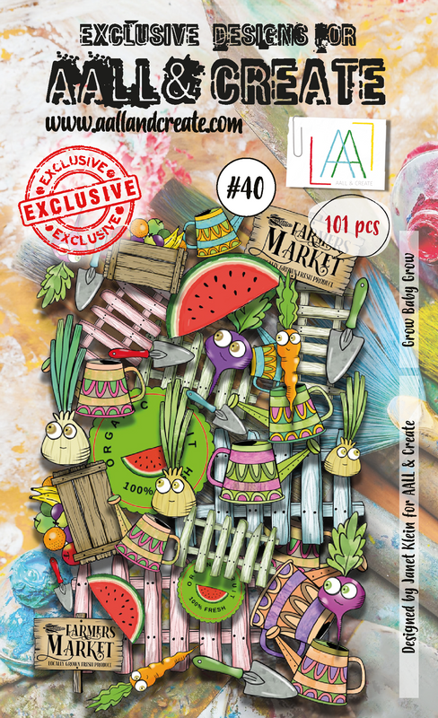 AALL and Create #40 - Ephemera - Grow Baby Grow — Ecstasy Crafts