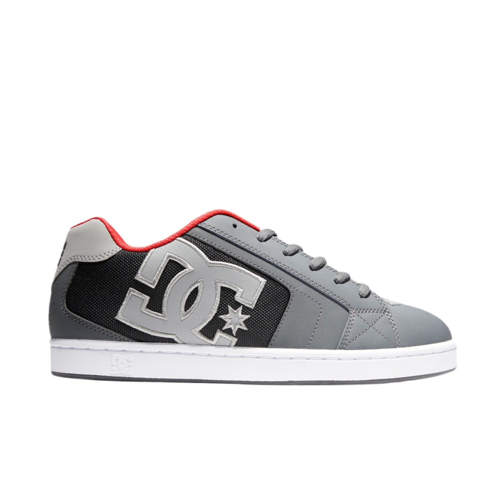 Chaussures DC Shoes 'Net' - Gris/Noir/Rouge