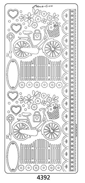 Autocollant à Décoller - Vélo Marie Eve