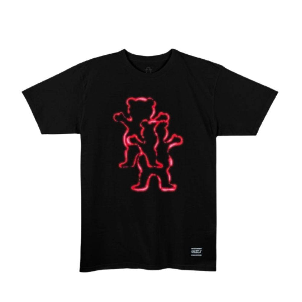 T-shirt 'Afterburn' Grizzly - Noir