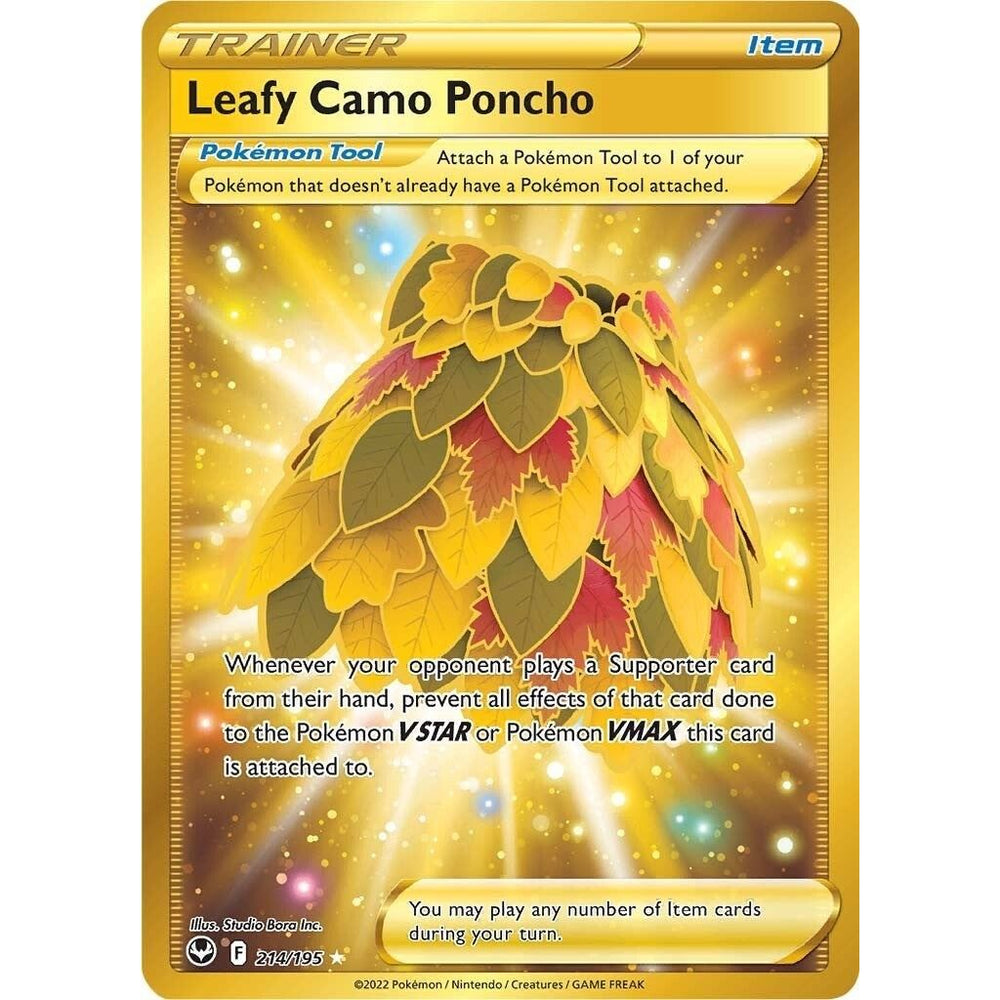 Poncho Feuillu Camo (Secret) (214/195) (SWSH12)