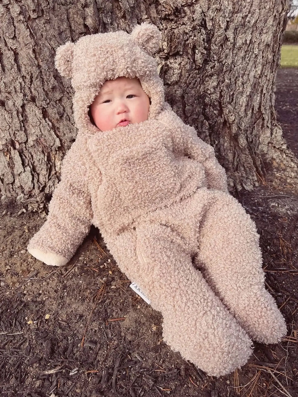 Teddy Jumpsuit | 7am Enfant | Oatmeal