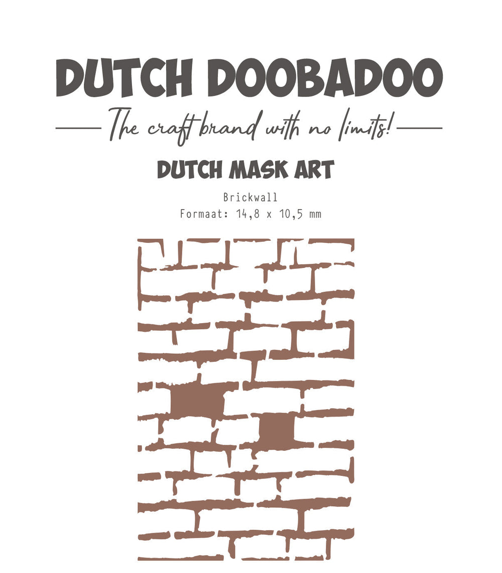 Dutch Doobadoo DDBD Mask Art Brickwall A6