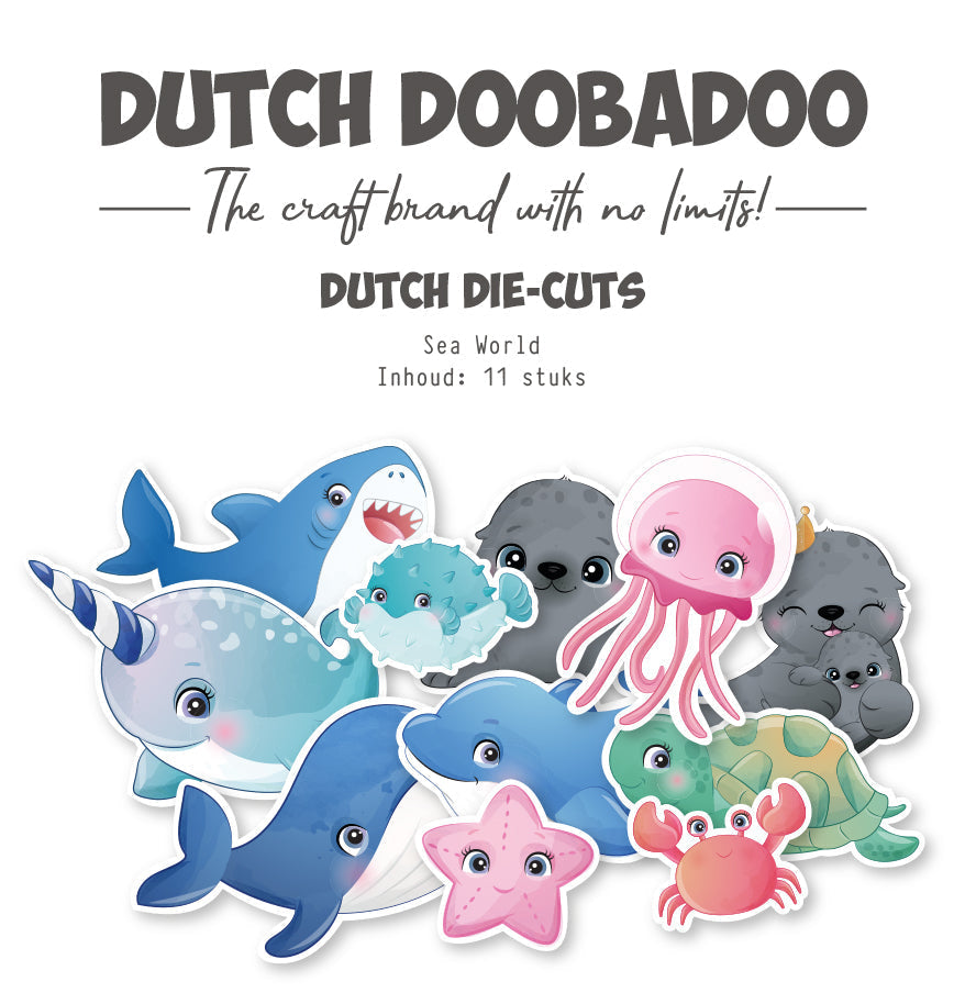 Dutch Doobadoo DDBD Estampes Découpées Monde Marin