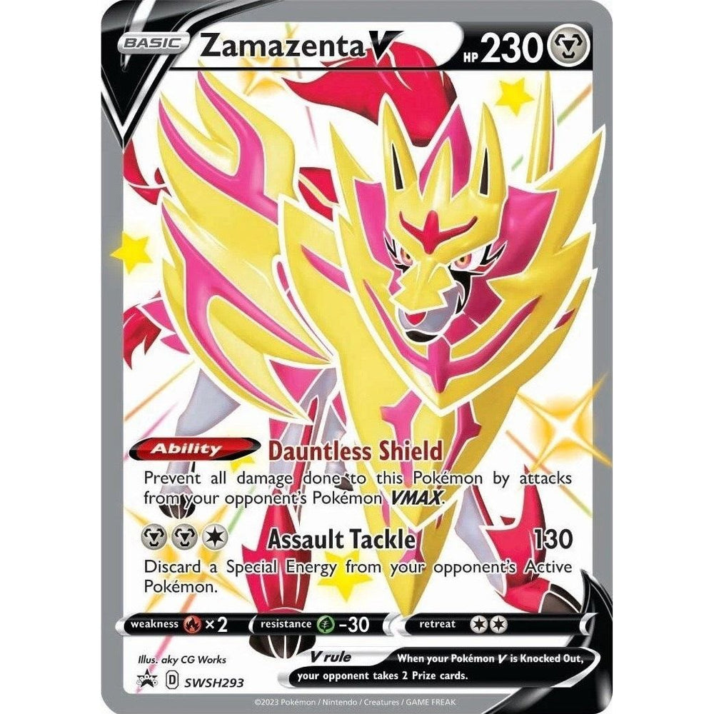 Zamazenta V (Shiny) - SWSH293 (SWSH293) (SWSD)