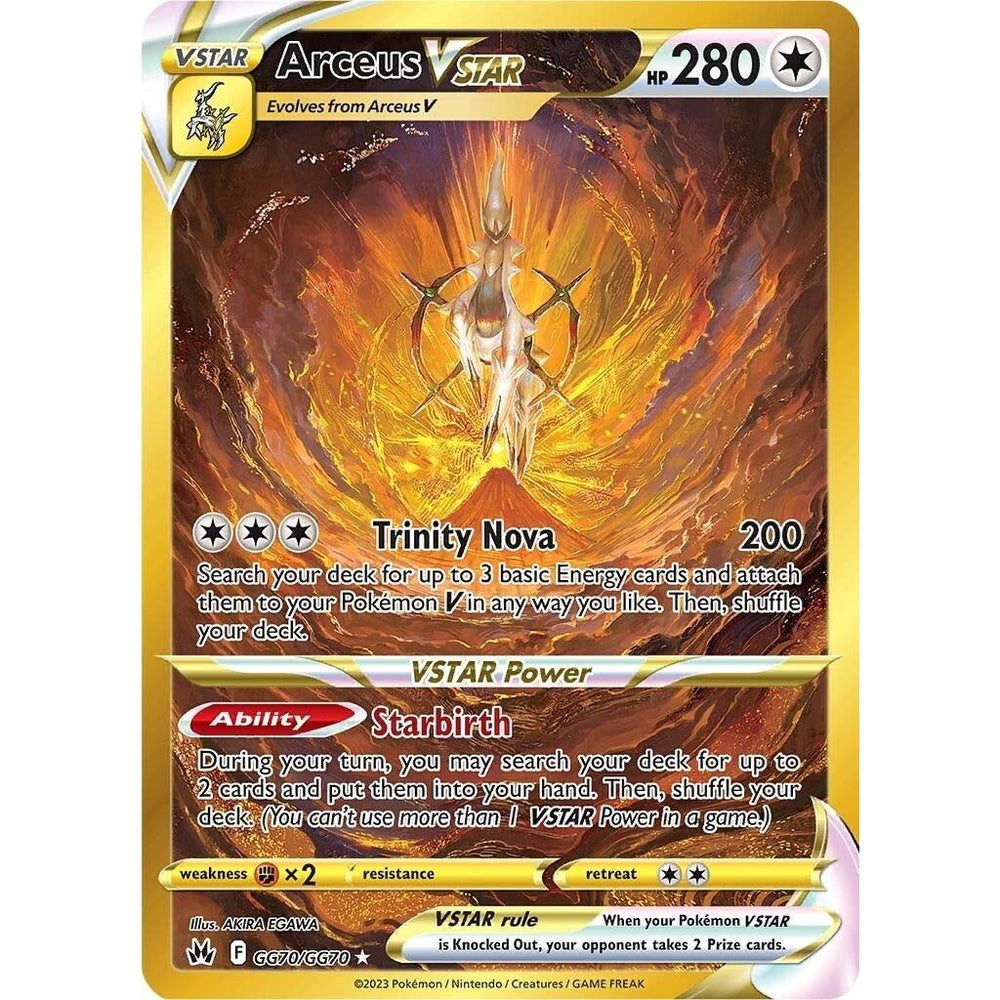 Arceus VSTAR (Secret) (GG70/GG70) (CRZ:GG)
