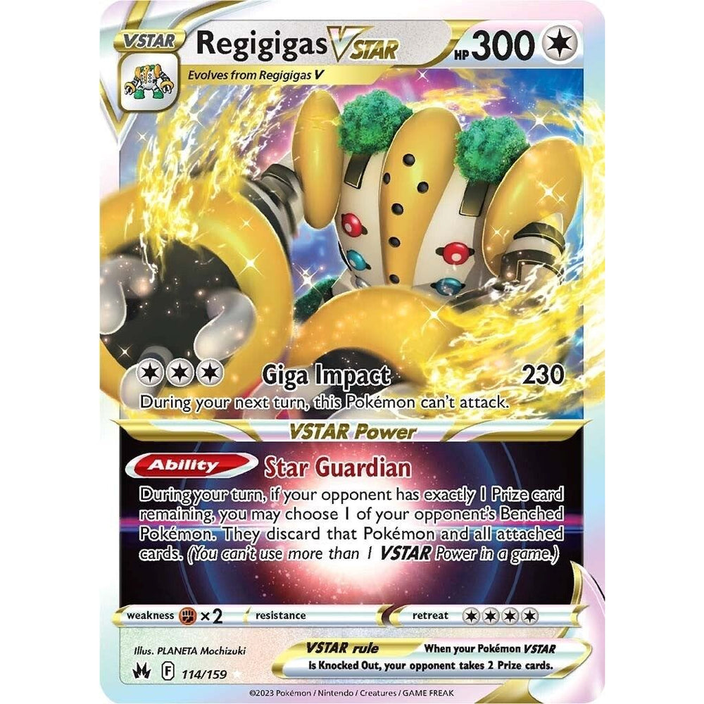 Regigigas VSTAR (114/159) (CRZ)
