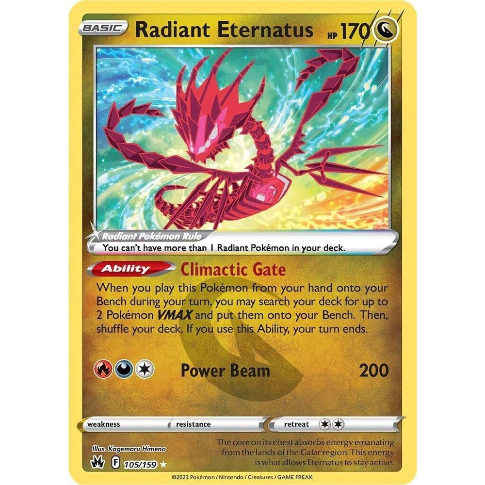 Radiant Eternatus (105/159) (CRZ)