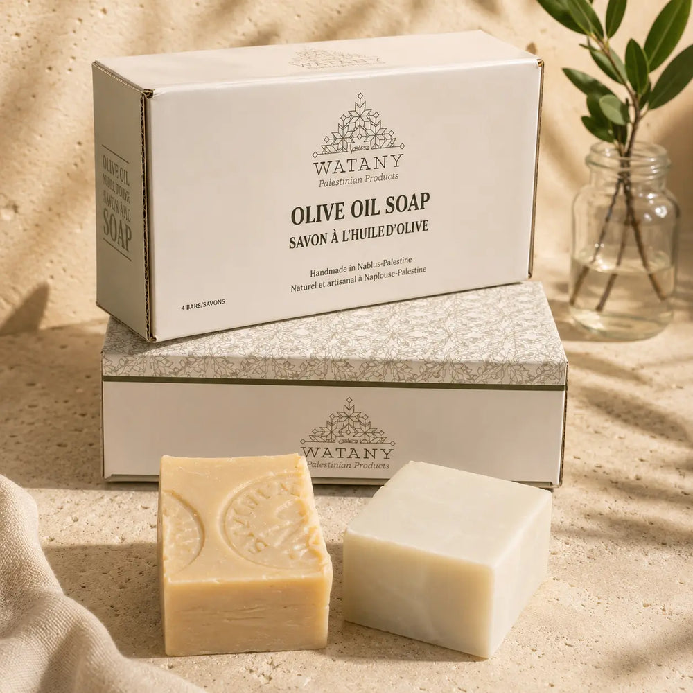 Palestinian Olive Oil Soap – Handmade Natural Nabulsi Bar
