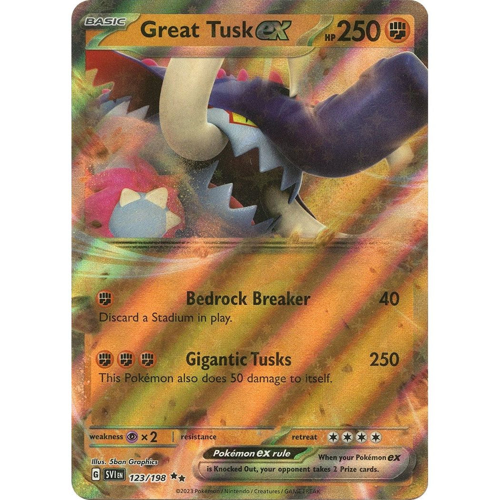 Great Tusk ex (123/198) (SVI)